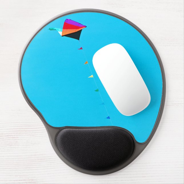 Triangles in the Sky Gel Mouse Pad (Left Side)