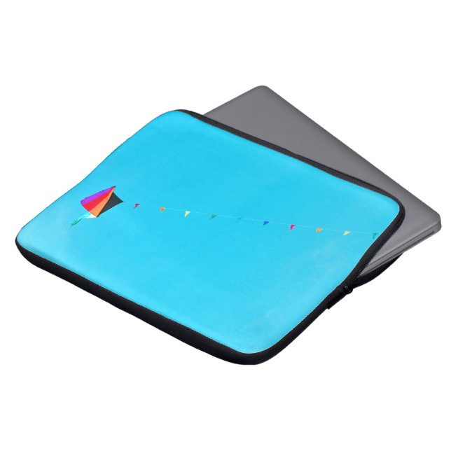 Triangles in the Sky Laptop Sleeve (Front Top)