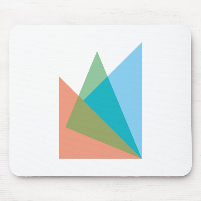 triangles mouse pad (Front)