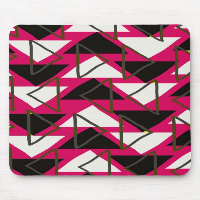 Triangles Mouse Pad (Front)