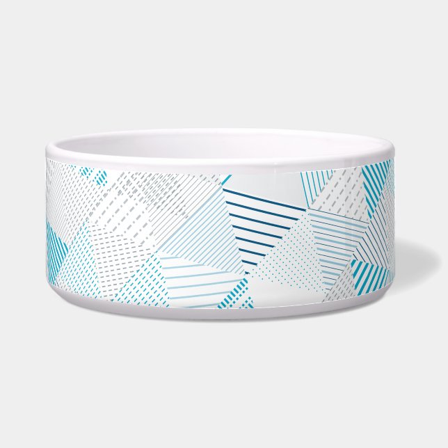 Triangles Pattern 1 Bowl (Front)