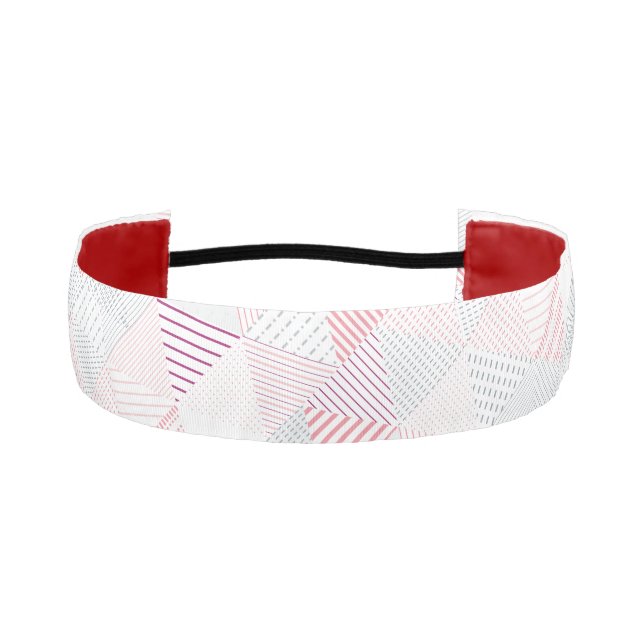 Triangles Pattern 2 Athletic Headband (Front)