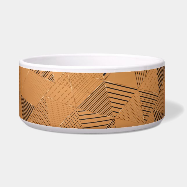 Triangles Pattern 5 Bowl (Front)