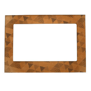 Triangles Pattern 5 Magnetic Frame