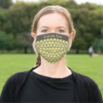 Triangles Pattern Adult Cloth Face Mask