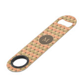 Triangles Pattern Bar Key (Front Angled)