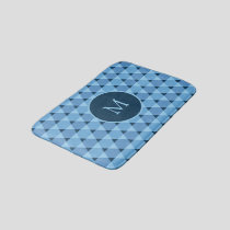 Triangles Pattern Bath Mat