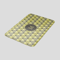 Triangles Pattern Bath Mat