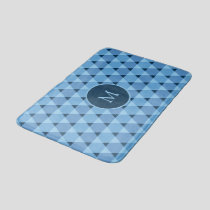 Triangles Pattern Bath Mat