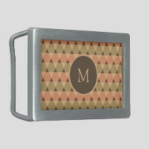 Triangles Pattern Belt Buckle