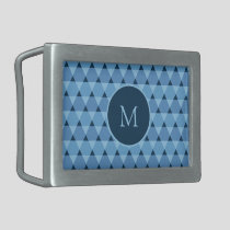 Triangles Pattern Belt Buckle