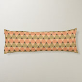 Triangles Pattern Body Pillow (Back)
