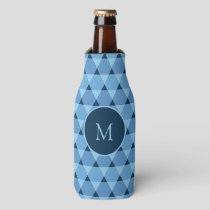 Triangles Pattern Bottle Cooler