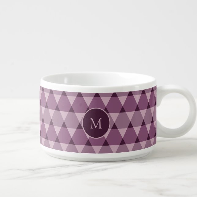 Triangles Pattern Bowl (Left)