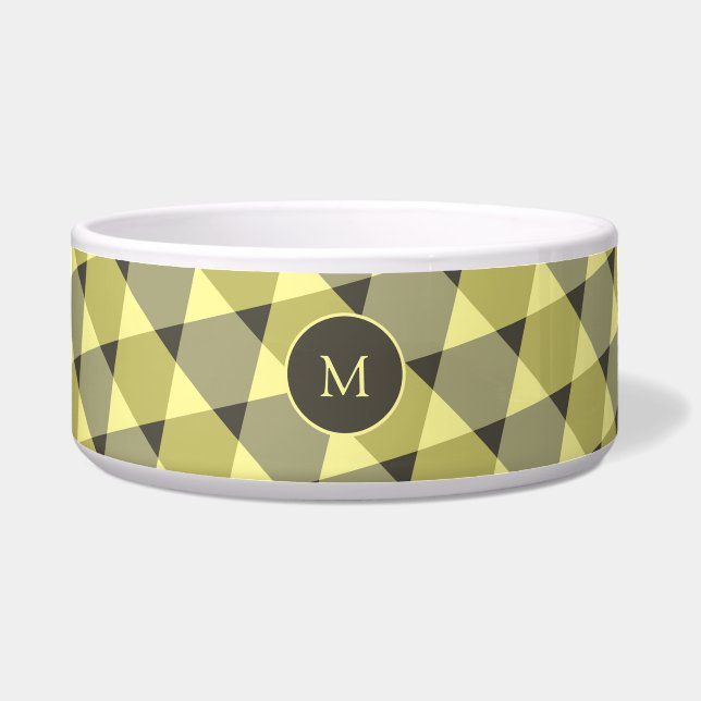 Triangles Pattern Bowl (Front)