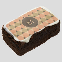 Triangles Pattern Brownie