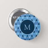 Triangles Pattern Button (Front & Back)