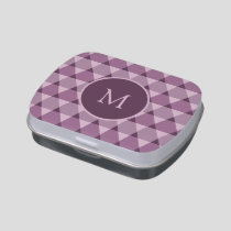 Triangles Pattern Candy Tin
