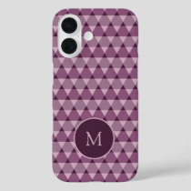 Triangles Pattern iPhone 16 Case