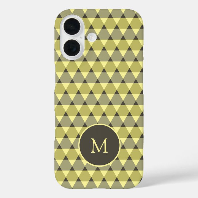 Triangles Pattern Case-Mate iPhone Case (Back)