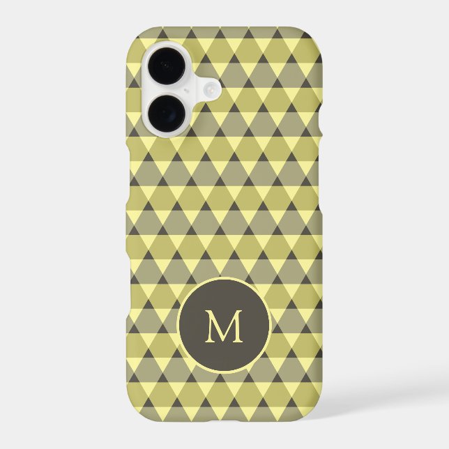 Triangles Pattern Case-Mate iPhone Case (Back)