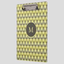 Triangles Pattern Clipboard