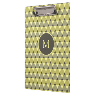Triangles Pattern Clipboard