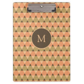 Triangles Pattern Clipboard (Front)