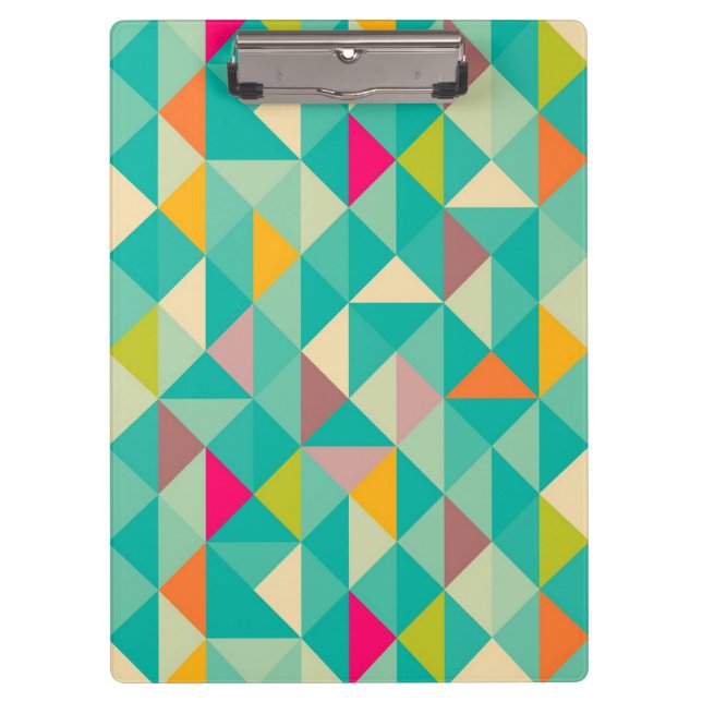 Triangles pattern clipboard (Front)