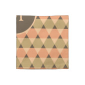 Triangles Pattern Cloth Napkin (Quarter Fold)