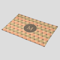 Triangles Pattern Cloth Placemat