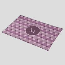 Triangles Pattern Cloth Placemat