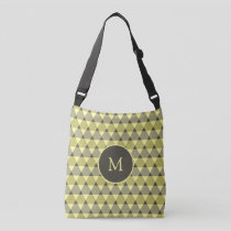 Triangles Pattern Crossbody Bag