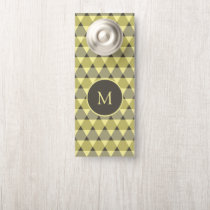 Triangles Pattern Door Hanger