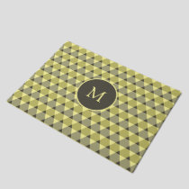 Triangles Pattern Doormat