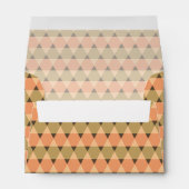 Triangles Pattern Envelope (Back (Bottom))