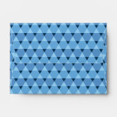 Triangles Pattern Envelope (Back (Top Flap))