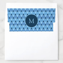 Triangles Pattern Envelope Liner