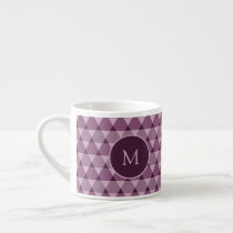 Triangles Pattern Espresso Cup