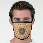 Triangles Pattern Face Mask (Worn Him)