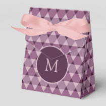 Triangles Pattern Favor Box