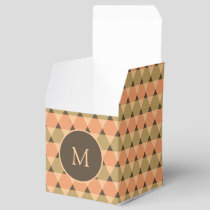 Triangles Pattern Favor Box