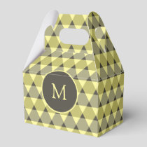 Triangles Pattern Favor Box