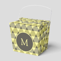 Triangles Pattern Favor Box