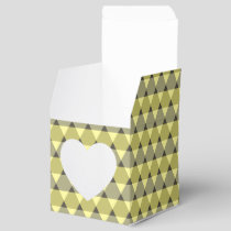 Triangles Pattern Favor Box