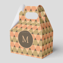 Triangles Pattern Favor Boxes