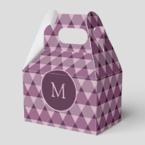 Triangles Pattern Favor Boxes