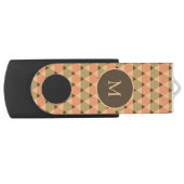 Triangles Pattern Flash Drive (Front)