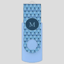 Triangles Pattern Flash Drive