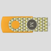 Triangles Pattern Flash Drive